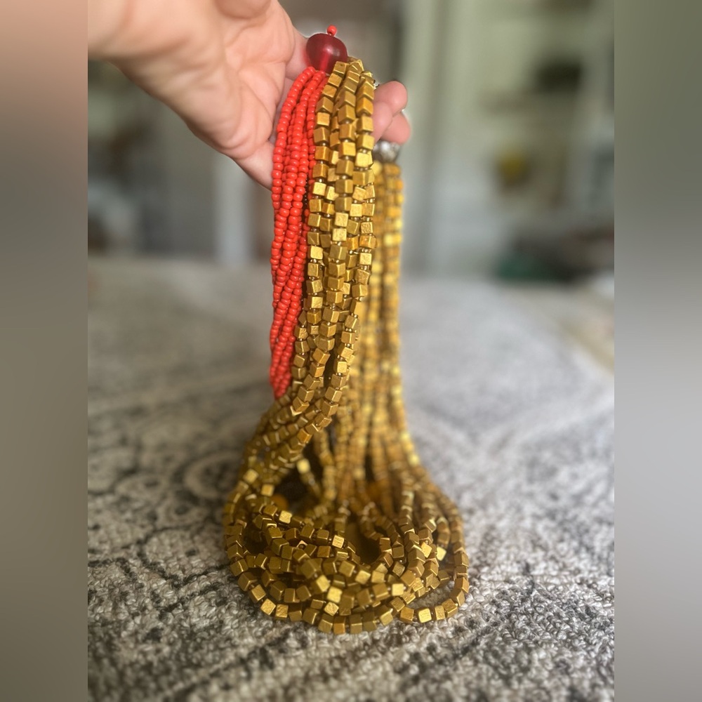 Bundle Three Beaded Statement Necklaces (3) - image 2